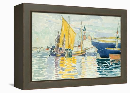 Venice-The Giudecca, 1903-Henri-Edmond Cross-Framed Premier Image Canvas