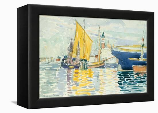 Venice-The Giudecca, 1903-Henri-Edmond Cross-Framed Premier Image Canvas