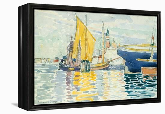 Venice-The Giudecca, 1903-Henri-Edmond Cross-Framed Premier Image Canvas