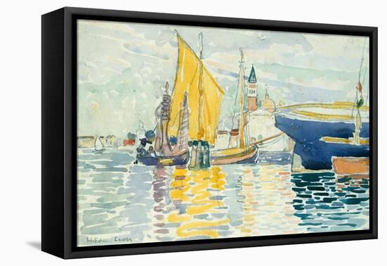 Venice-The Giudecca, 1903-Henri-Edmond Cross-Framed Premier Image Canvas