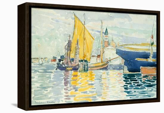 Venice-The Giudecca, 1903-Henri-Edmond Cross-Framed Premier Image Canvas