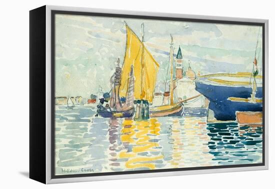 Venice-The Giudecca, 1903-Henri-Edmond Cross-Framed Premier Image Canvas