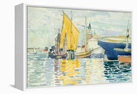 Venice-The Giudecca, 1903-Henri-Edmond Cross-Framed Premier Image Canvas