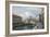 Venice, the Grand Canal, the Rialto Bridge from the South-Canaletto-Framed Giclee Print