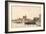 Venice, the Molo, 1895 (Oil on Canvas)-Eugene Louis Boudin-Framed Giclee Print