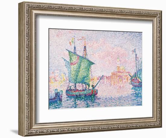 Venice, the Pink Cloud, 1909-Paul Signac-Framed Giclee Print