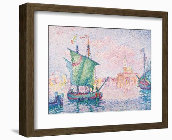 Venice, the Pink Cloud, 1909-Paul Signac-Framed Giclee Print