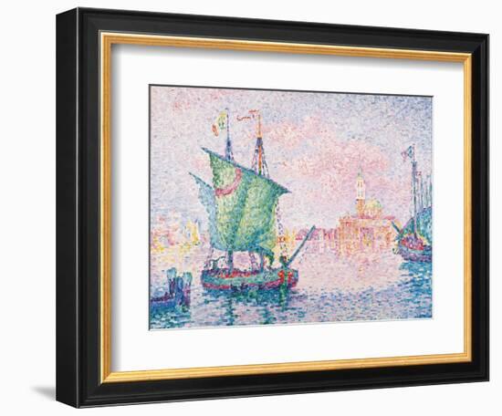 Venice, the Pink Cloud, 1909-Paul Signac-Framed Giclee Print