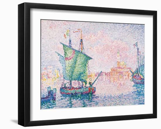 Venice, the Pink Cloud, 1909-Paul Signac-Framed Giclee Print