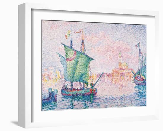 Venice, the Pink Cloud, 1909-Paul Signac-Framed Giclee Print