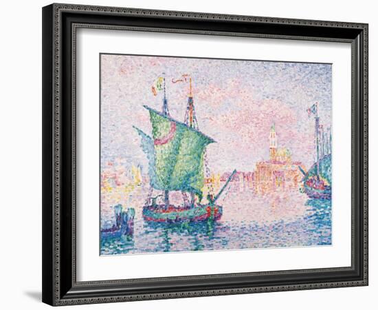 Venice, the Pink Cloud, 1909-Paul Signac-Framed Giclee Print