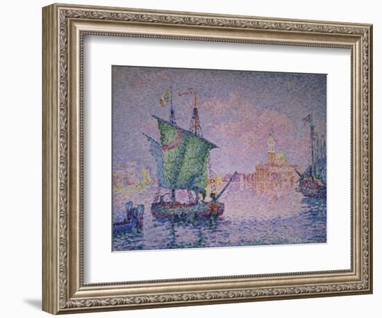 Venice, the Pink Cloud, 1909-Paul Signac-Framed Giclee Print