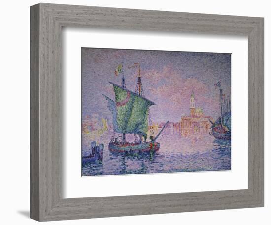 Venice, the Pink Cloud, 1909-Paul Signac-Framed Giclee Print