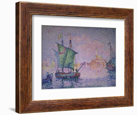 Venice, the Pink Cloud, 1909-Paul Signac-Framed Giclee Print