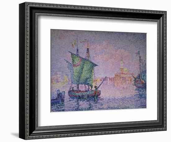 Venice, the Pink Cloud, 1909-Paul Signac-Framed Giclee Print