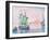 Venice, the Pink Cloud-Paul Signac-Framed Giclee Print