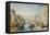 Venice: the Rialto, 1820-21-J. M. W. Turner-Framed Premier Image Canvas
