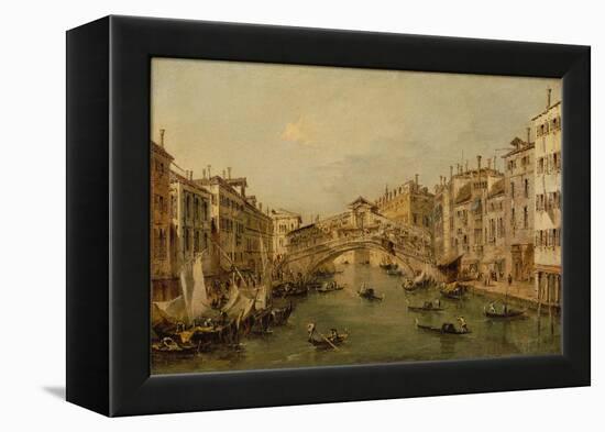 Venice: The Rialto-Francesco Guardi-Framed Premier Image Canvas