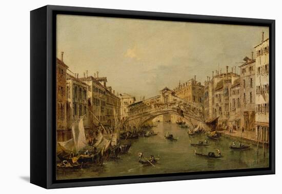 Venice: The Rialto-Francesco Guardi-Framed Premier Image Canvas