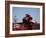 Venice, Veneto, Italy, a Mask in Costume on the Bacino Di San Marco with the Cupola of Santa Maria -Ken Scicluna-Framed Photographic Print