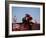 Venice, Veneto, Italy, a Mask in Costume on the Bacino Di San Marco with the Cupola of Santa Maria -Ken Scicluna-Framed Photographic Print