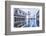 Venice, Veneto, Italy. High Water on San Marco Square and Palazzo Ducale on the Left.-ClickAlps-Framed Photographic Print