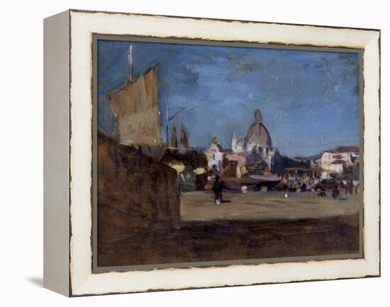 Venice (Venezia)-Demetrio Cosola-Framed Premier Image Canvas