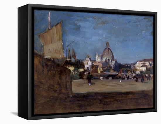 Venice (Venezia)-Demetrio Cosola-Framed Premier Image Canvas