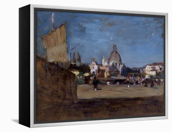 Venice (Venezia)-Demetrio Cosola-Framed Premier Image Canvas