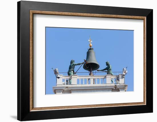 Venice, Venice Province, Veneto, Italy. Torre dell'Orologio, or the Clock Tower, in Piazza San M...-null-Framed Photographic Print