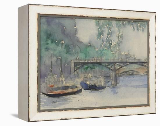 Venice Watercolors V-Samuel Dixon-Framed Stretched Canvas