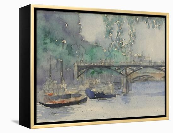 Venice Watercolors V-Samuel Dixon-Framed Stretched Canvas