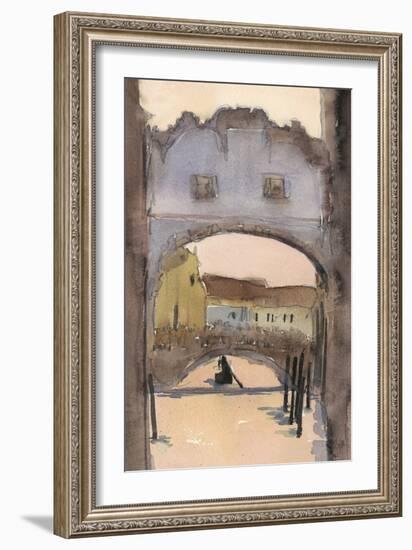 Venice Watercolors VII-Samuel Dixon-Framed Art Print
