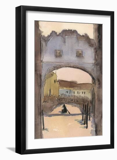 Venice Watercolors VII-Samuel Dixon-Framed Art Print