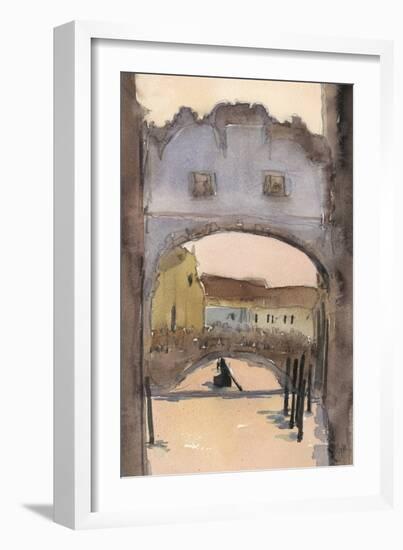 Venice Watercolors VII-Samuel Dixon-Framed Art Print