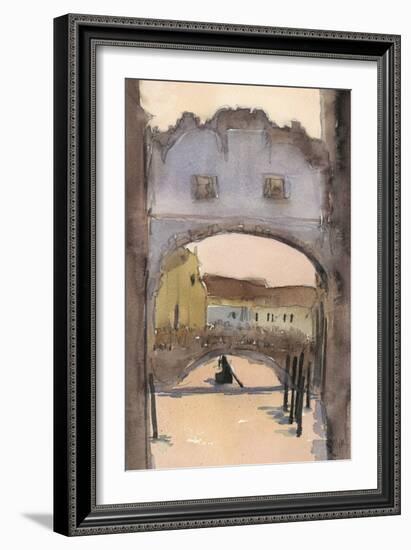 Venice Watercolors VII-Samuel Dixon-Framed Art Print