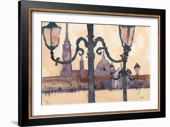 Venice Watercolors XII-Samuel Dixon-Framed Art Print