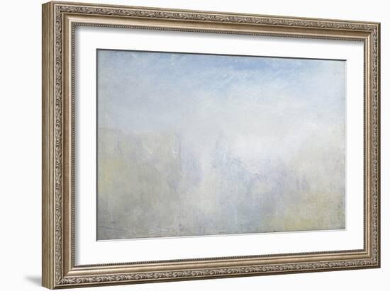 Venice with the Salute-J. M. W. Turner-Framed Premium Giclee Print