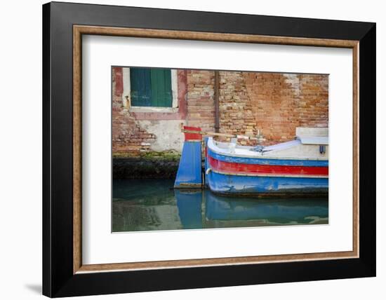 Venice Workboats I-Laura DeNardo-Framed Photographic Print