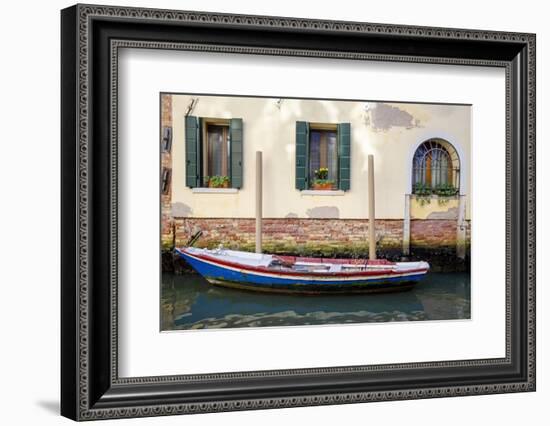 Venice Workboats II-Laura DeNardo-Framed Photographic Print