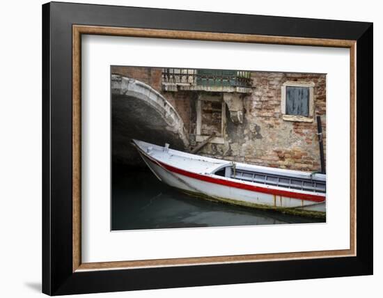 Venice Workboats III-Laura DeNardo-Framed Photographic Print