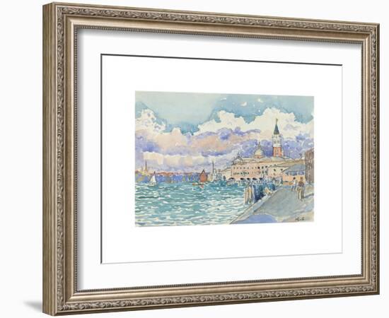 Venice-Henri Edmond Cross-Framed Premium Giclee Print