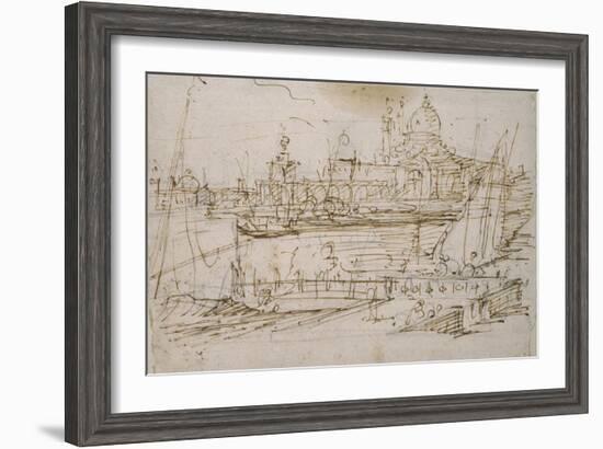 Venice-Canaletto-Framed Giclee Print