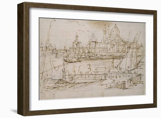 Venice-Canaletto-Framed Giclee Print