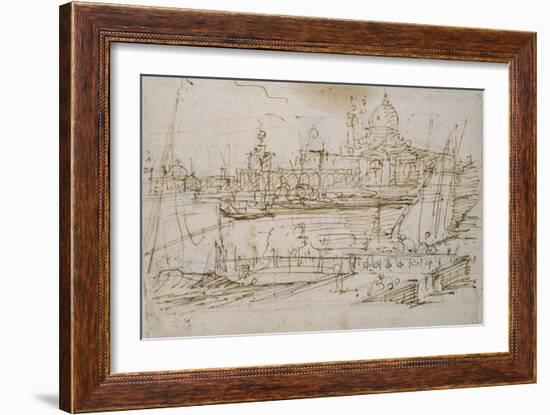 Venice-Canaletto-Framed Giclee Print