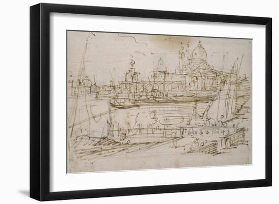 Venice-Canaletto-Framed Giclee Print