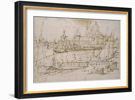 Venice-Canaletto-Framed Giclee Print