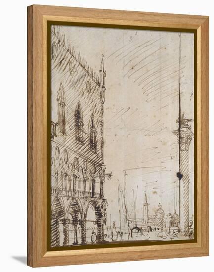 Venice-Canaletto-Framed Premier Image Canvas