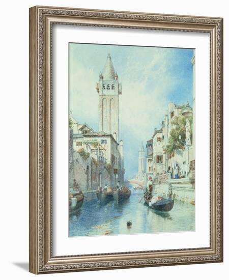 Venice-Myles Birket Foster-Framed Giclee Print