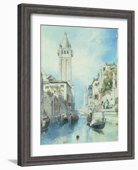 Venice-Myles Birket Foster-Framed Giclee Print